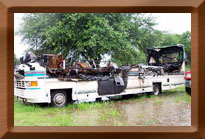 rv fire photograph